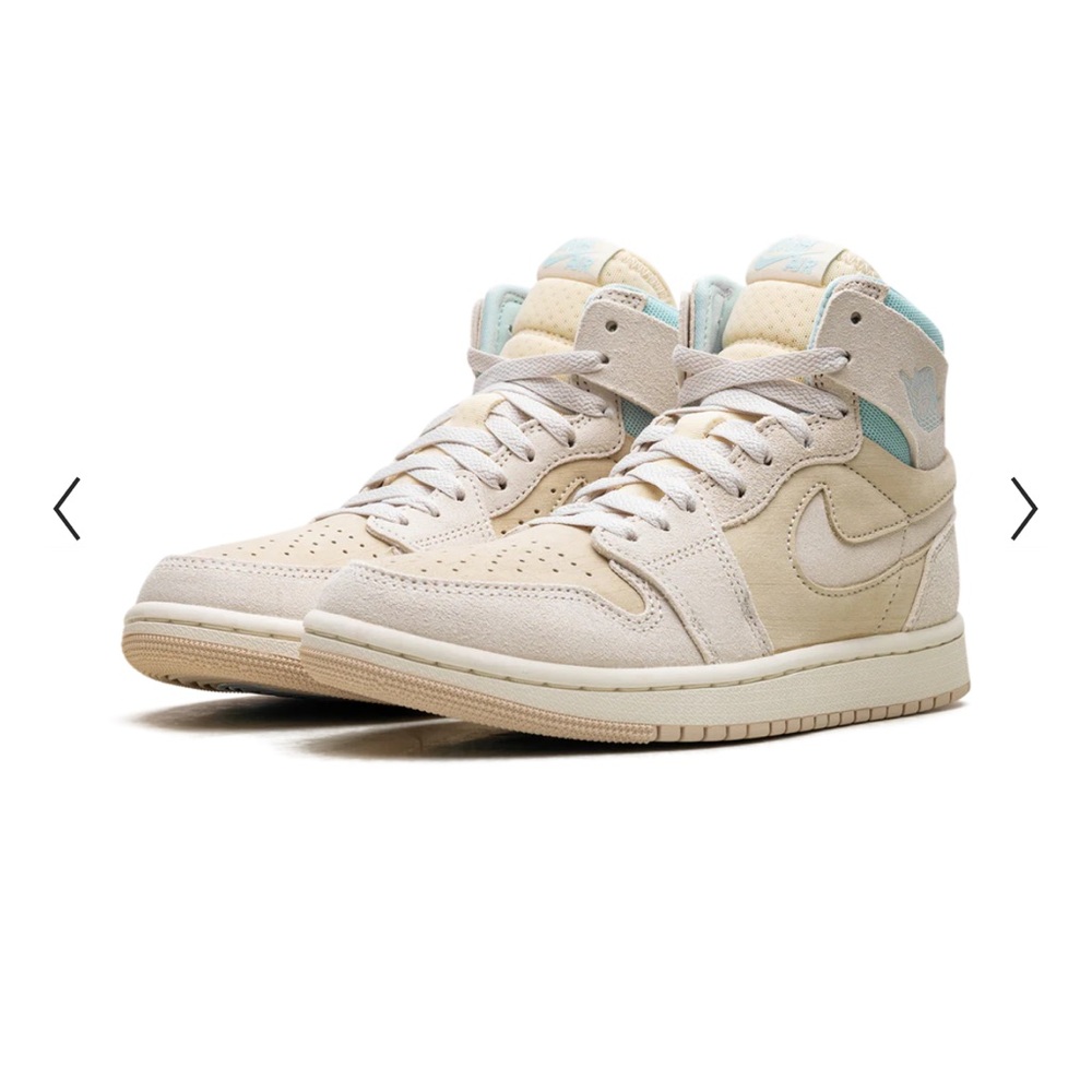 Nike Air Jordan 1 Zoom Air CMFT - Suede+Canvas Sneakers